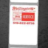 Machine Roll Stickers Standard 1.5" x 2.125"